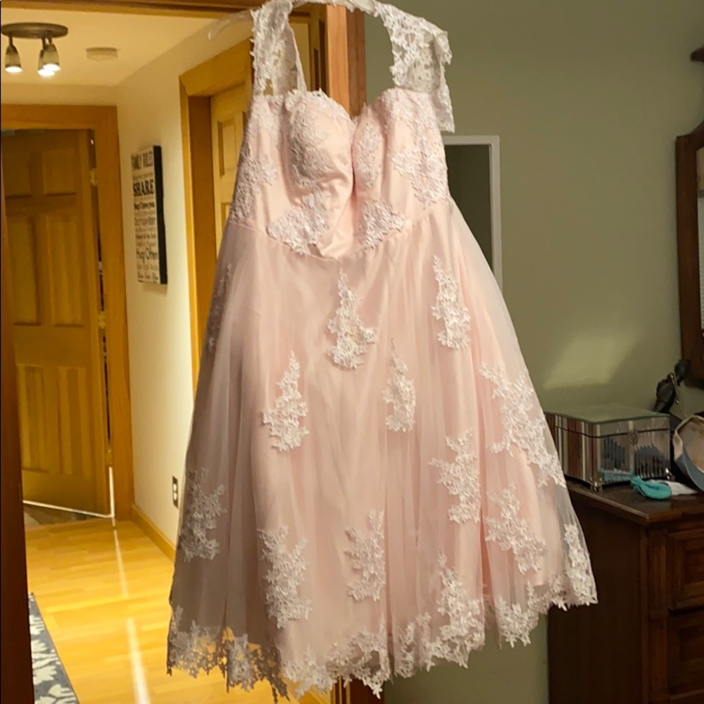 Blush pink Prom/wedding dress
